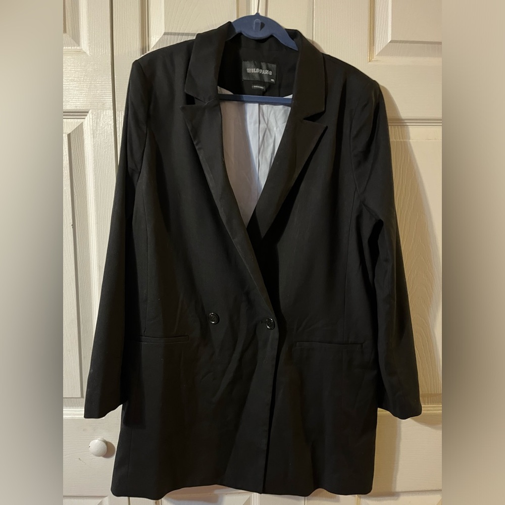 Wildfang The Empower Double Breasted Blazer Timeless Long-Line Blazer Size XXL